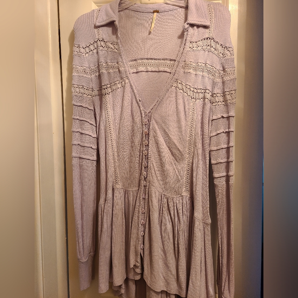 Free People Medium long sleeve top
